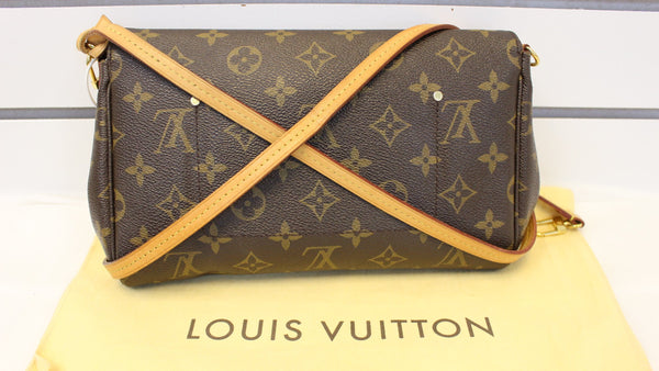 LOUIS VUITTON Monogram Canvas Favorite MM Crossbody Bag