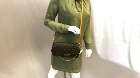 LOUIS VUITTON Monogram Canvas Favorite MM Crossbody Bag