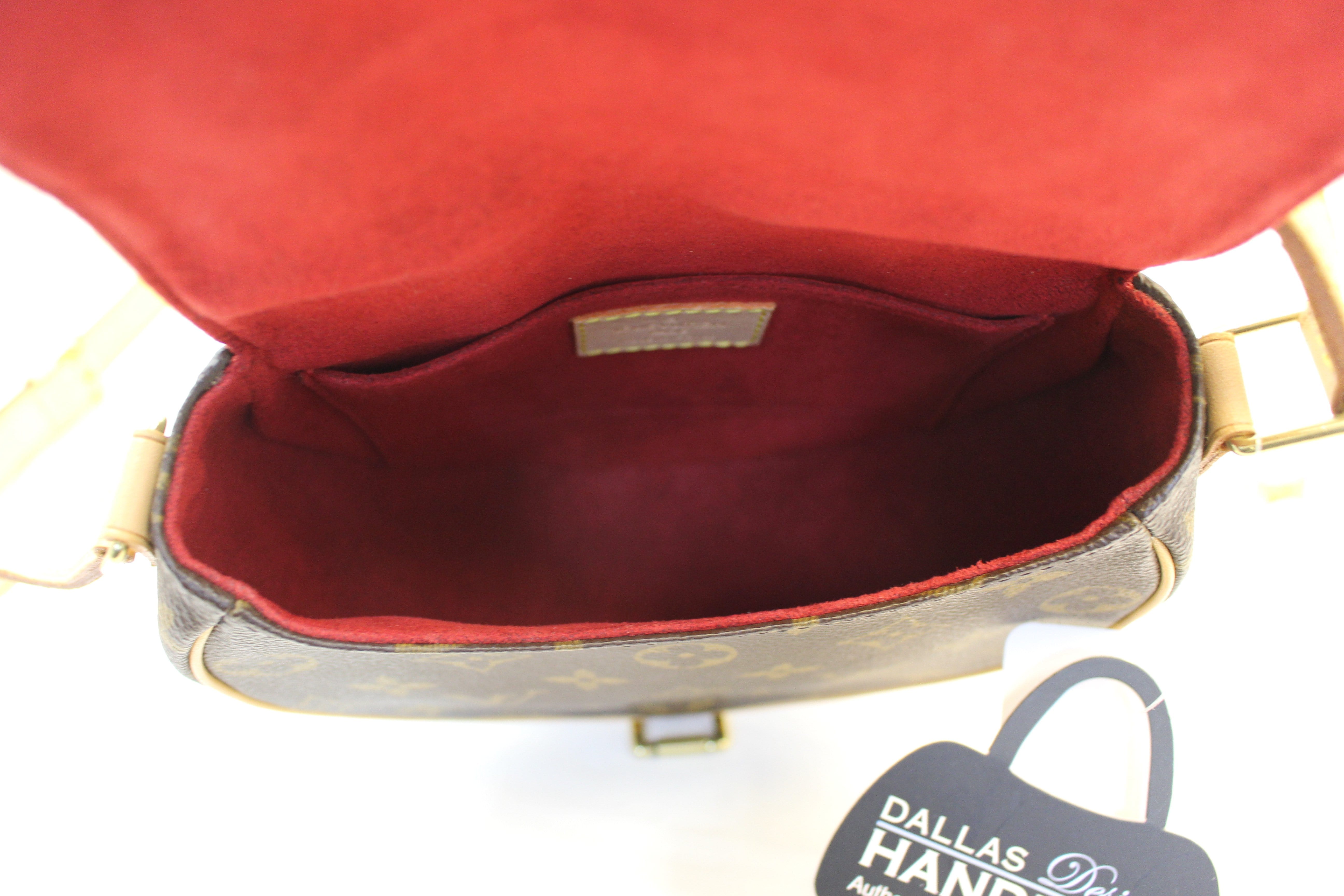 LOUIS VUITTON LV Tambourine Shoulder Bag Monogram Leather Brown M51179  20RA071