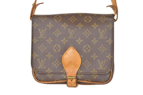 LOUIS VUITTON Monogram Cartouchiere Mm Shoulder Bag