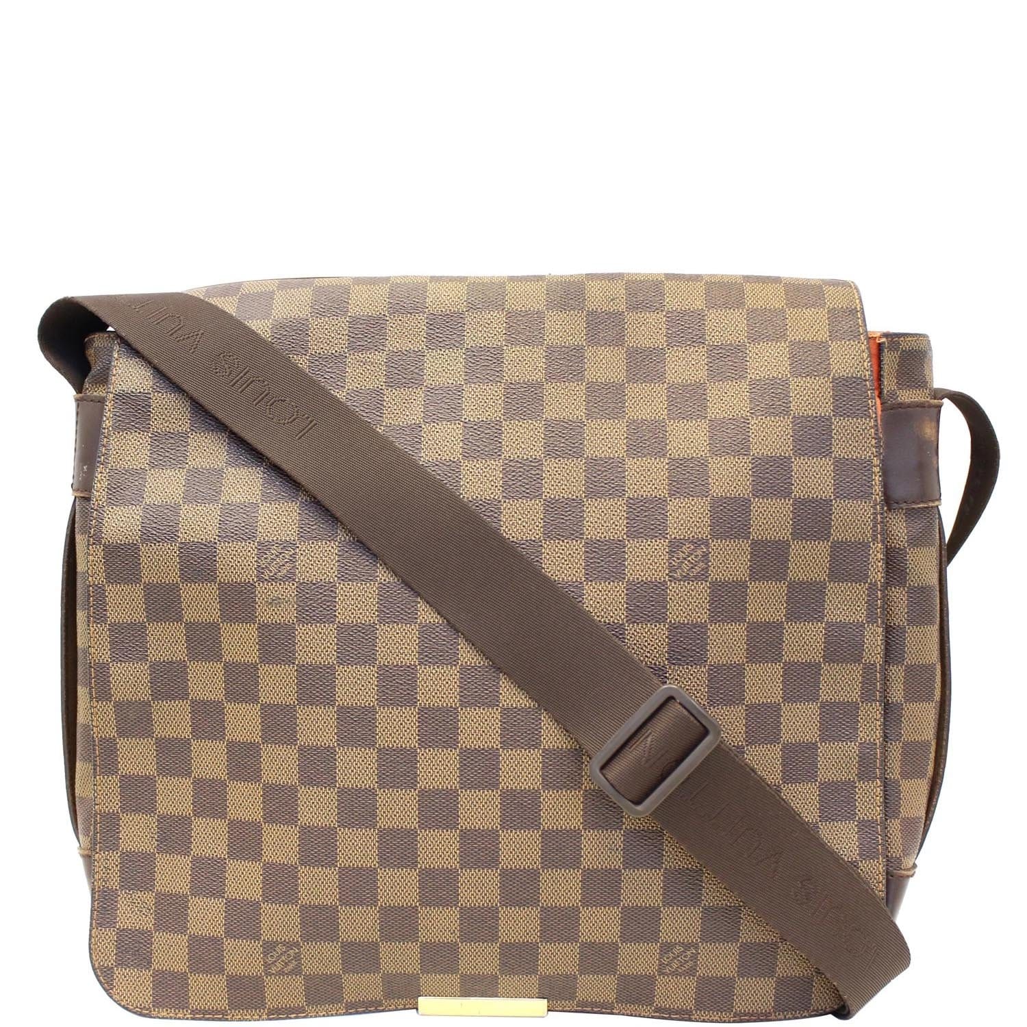 Authentic Louis Vuitton Damier Ebene Bastille Shoulder Bag N45258