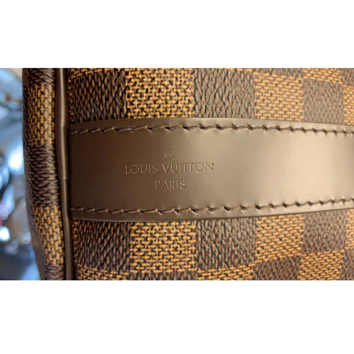 Louis Vuitton Keepall Bandouliere 45 Damier Ebene - ShopperBoard