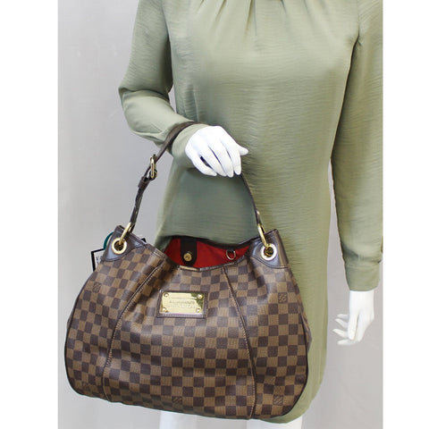 LOUIS VUITTON Galliera PM Damier Ebene Shoulder Bag-US