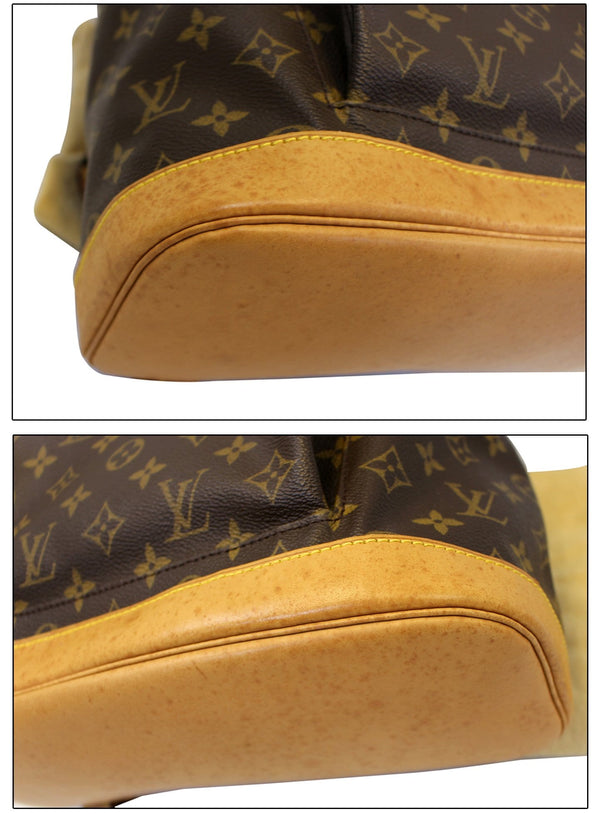 LOUIS VUITTON Monogram Canvas Brown Montsouris GM Backpack Bag