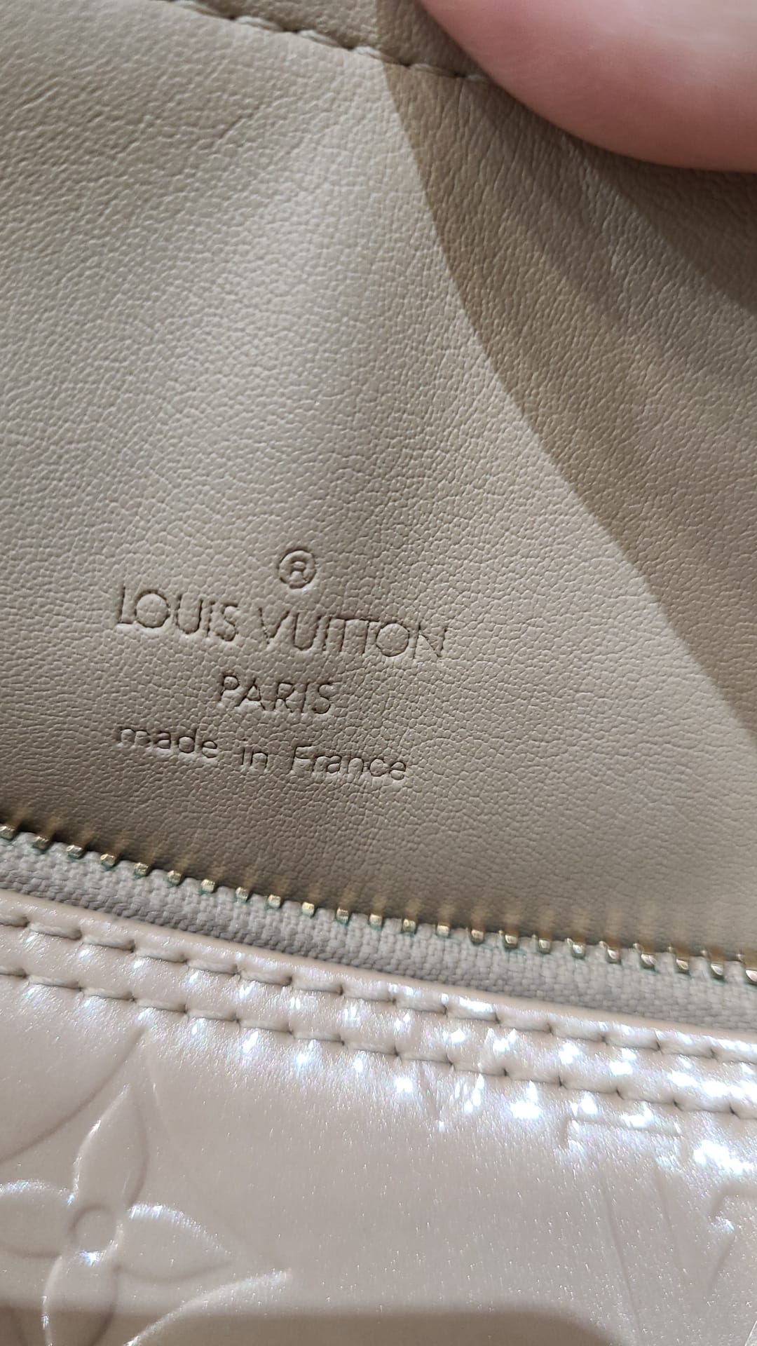 Louis Vuitton Papillon Vernis Handbag