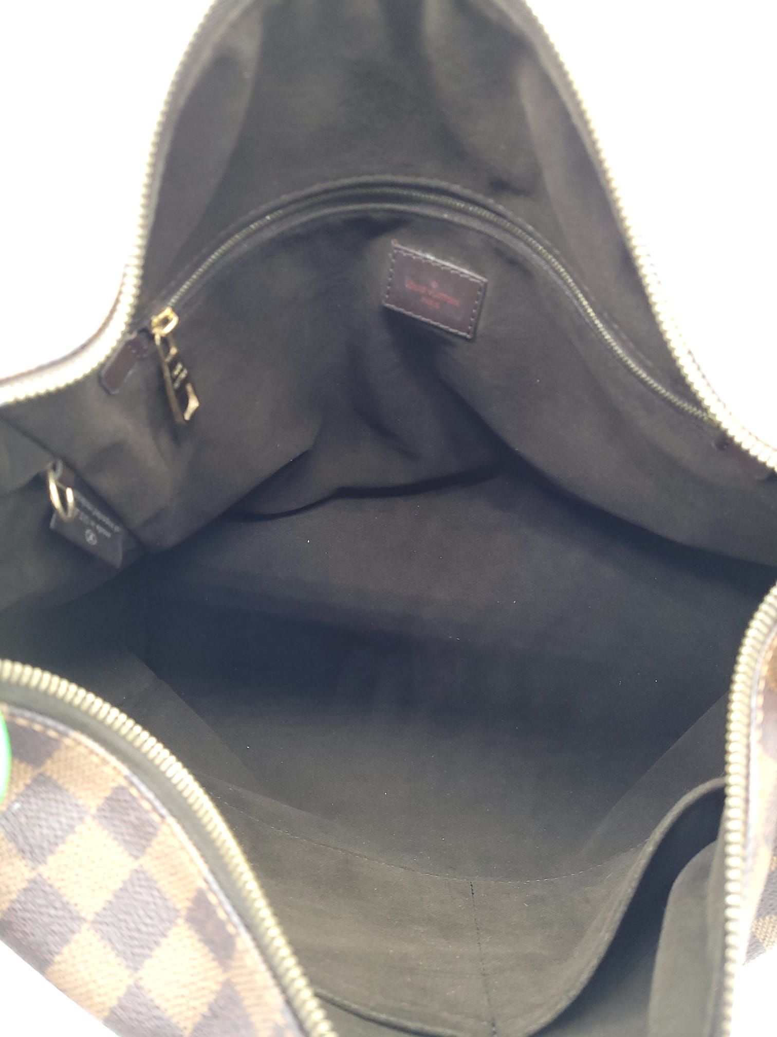 Portobello leather handbag Louis Vuitton Brown in Leather - 23035280