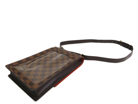 LOUIS VUITTON Portobello Damier Ebene Shoulder Bag 