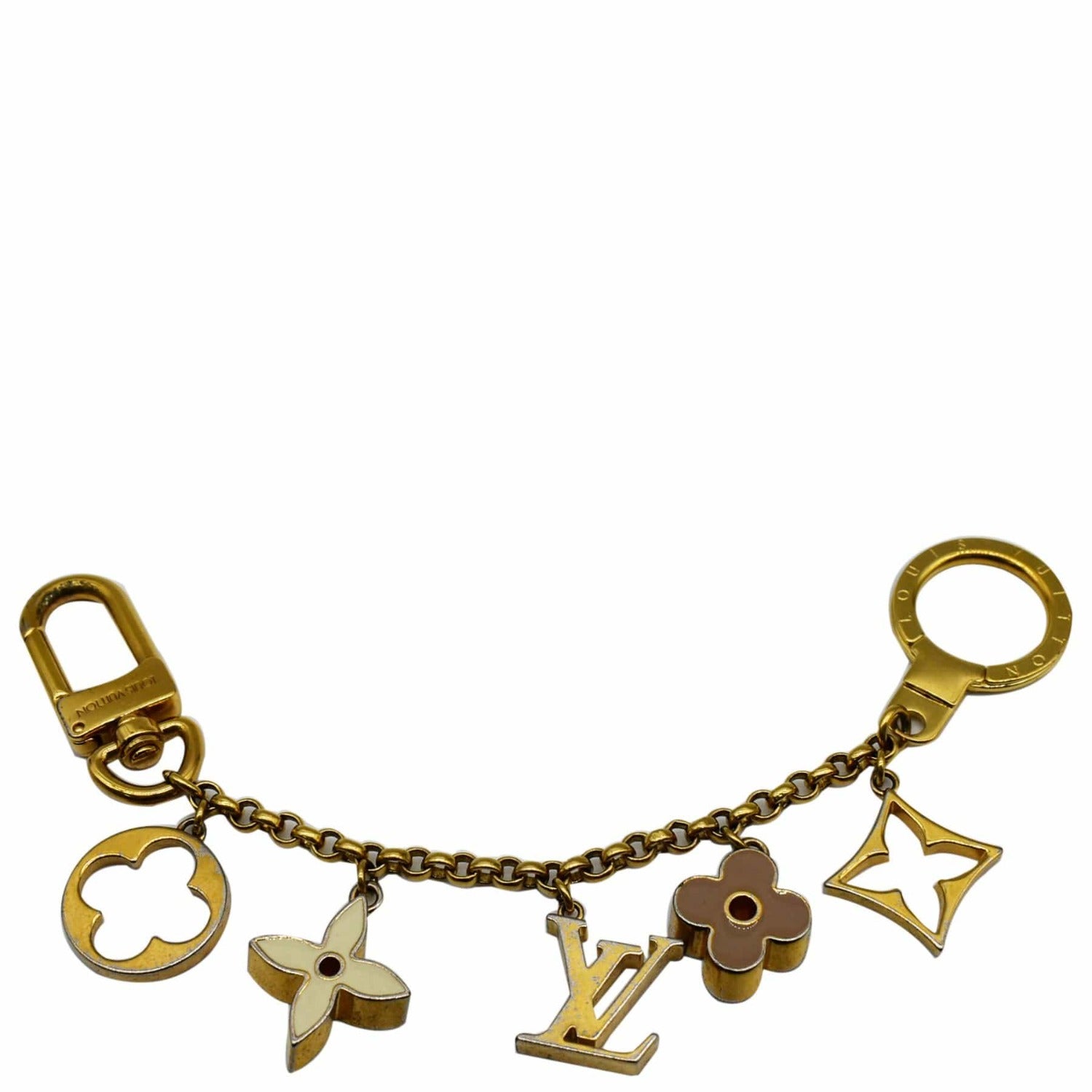 Louis-Vuitton-Fleur-de-Monogram-LV-Logo-Bag-Charm-Gold-M67119 –  dct-ep_vintage luxury Store