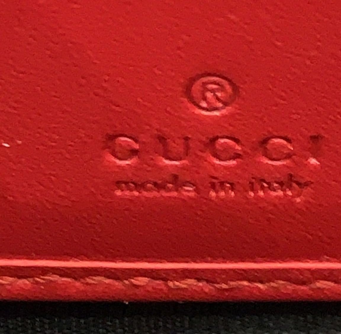 Gucci Beige/Red GG Supreme Canvas and Leather Mystic Cat Continental Wallet  Gucci