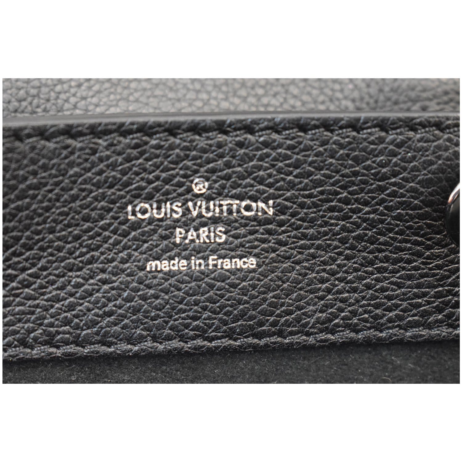 Louis Vuitton Backpack Comet Black Borealis in Calfskin Leather