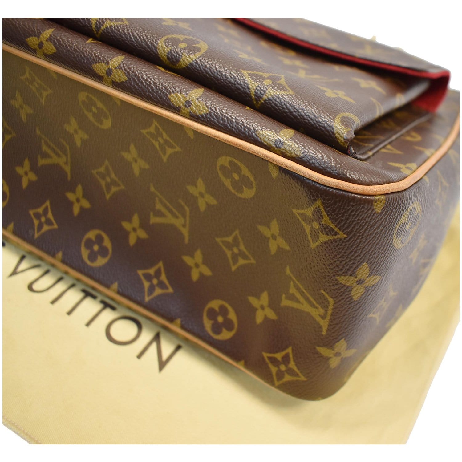 Louis Vuitton Viva Cite GM One Shoulder Bag Monogram Canvas Brown