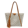 Louis Vuitton Propriano Damier Azur Tote Shoulder Bag