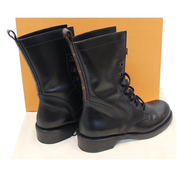 Louis Vuitton Metropolis Flat Ranger Combat Boot long