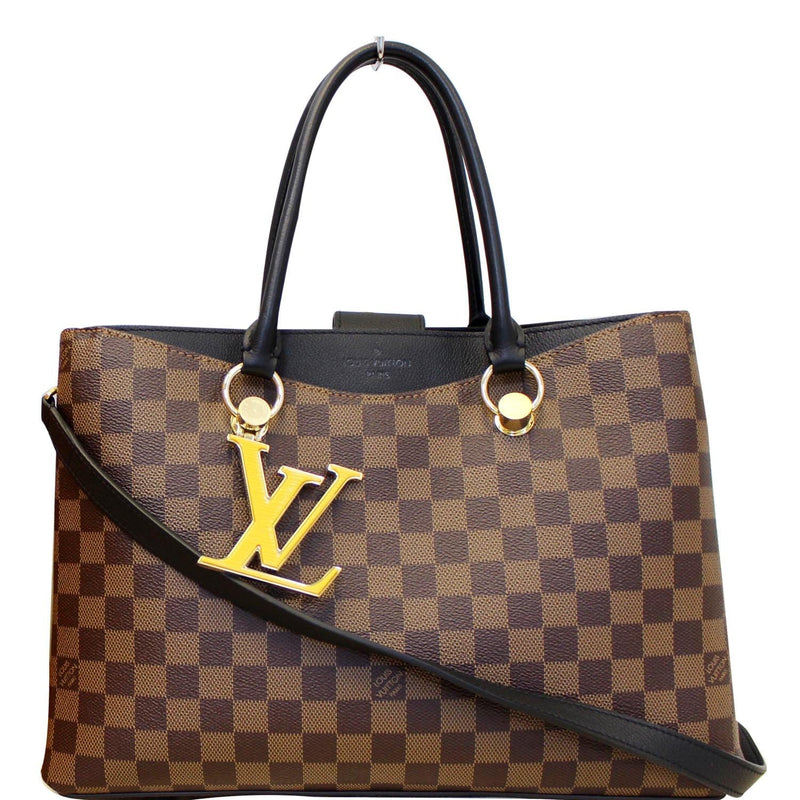 LOUIS VUITTON Damier Ebene LV Riverside Creme 1049322