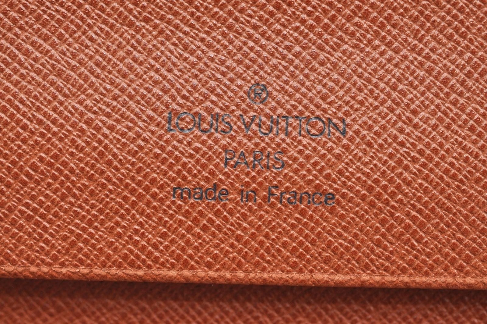 LOUIS VUITTON Monogram Canvas Pochette Rabat Clutch Bag