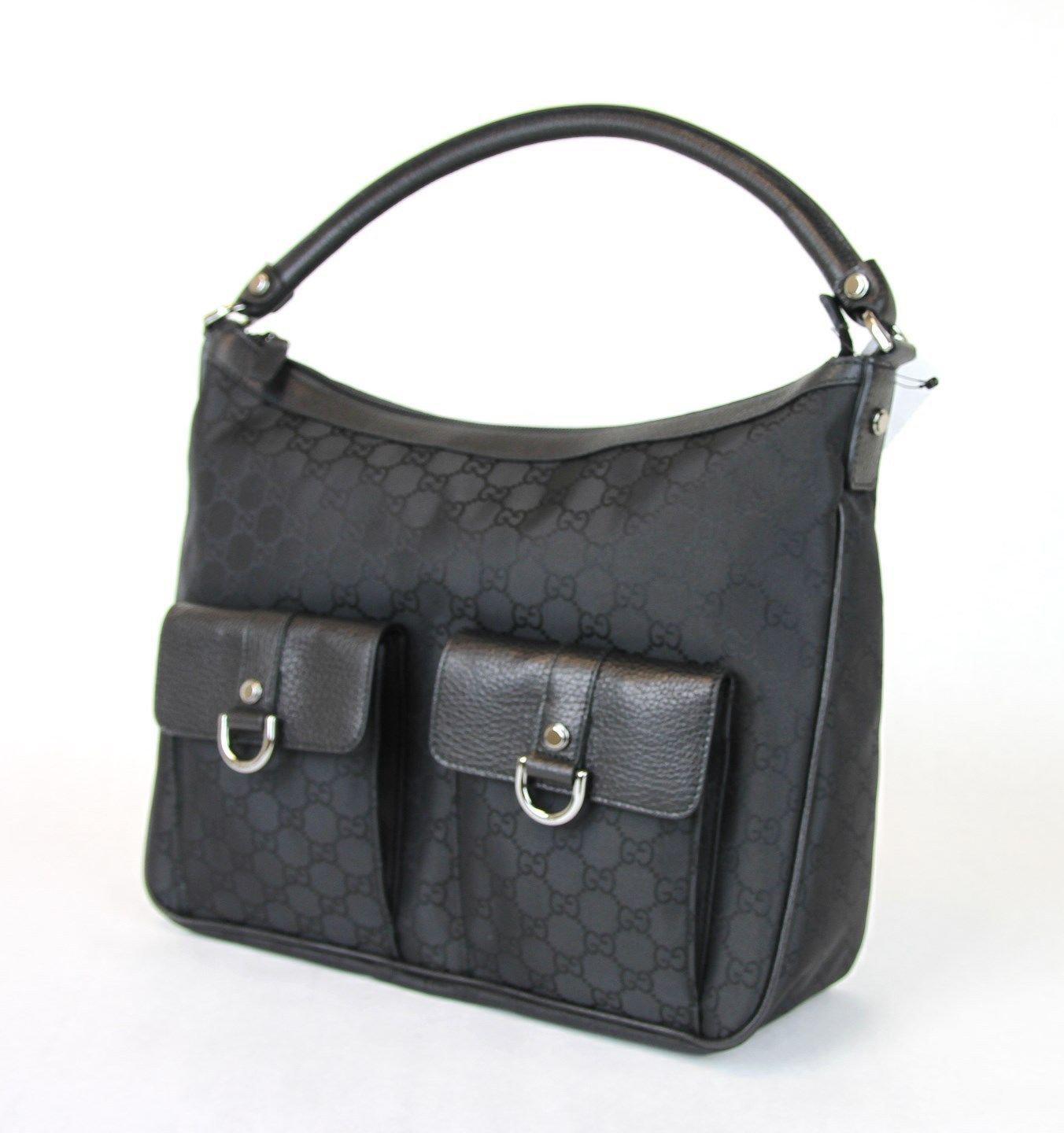 Abbey leather handbag Gucci Black in Leather - 32227541