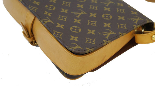 LOUIS VUITTON Monogram Cartouchiere GM Shoulder Bag