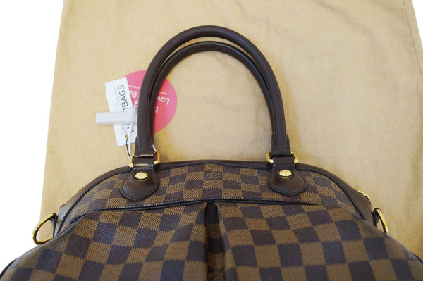 LOUIS VUITTON Damier Ebene Trevi PM 2way Handbag