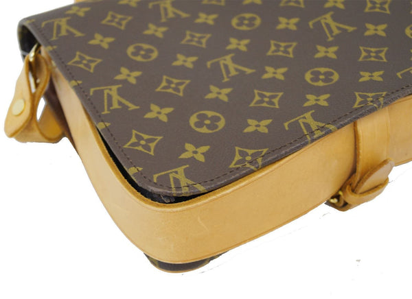 LOUIS VUITTON Monogram Cartouchiere GM Shoulder Bag