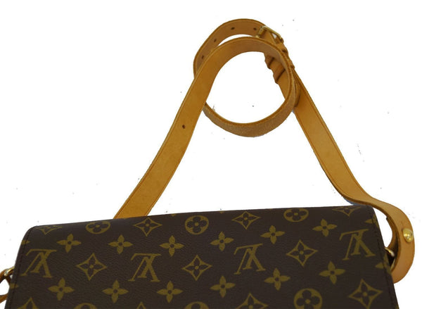 LOUIS VUITTON Monogram Cartouchiere GM Shoulder Bag