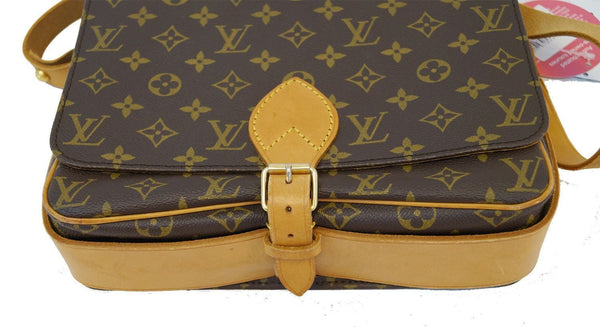 LOUIS VUITTON Monogram Cartouchiere GM Shoulder Bag