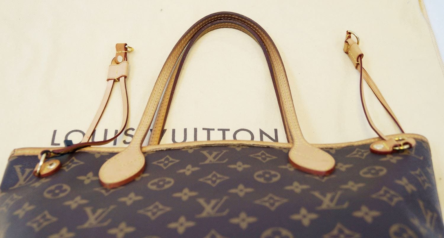 Louis Vuitton Monogram Canvas Pivoine Neverfull MM NM Bag w/o